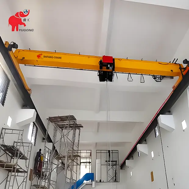 Европейский однобалочный мостовой кран HD