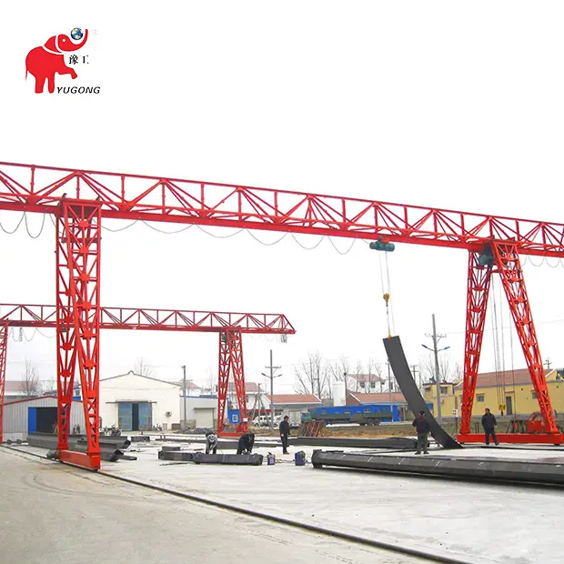 Козловой кран на рельсах