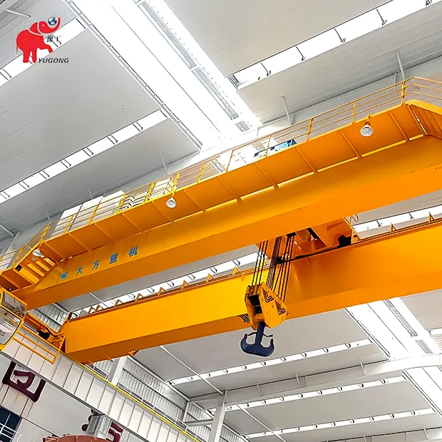 Кран мостовой двухбалочный с кабиной