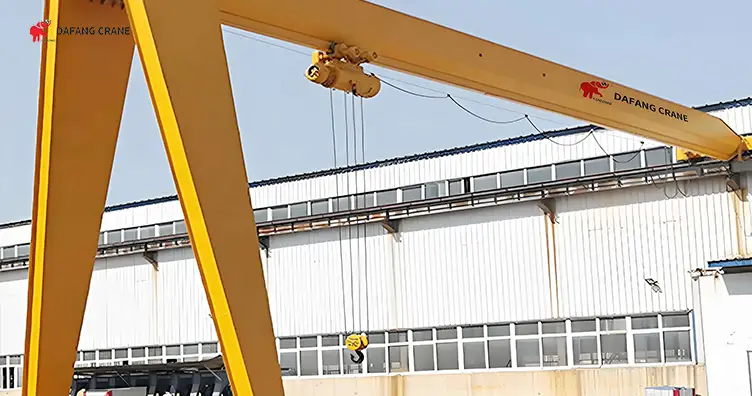 полукозловой кран 10 т BMH