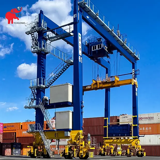 RTG котейнерный козловой кран
