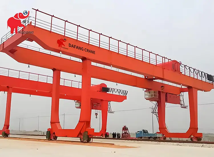 Двухбалочный козловой кран типа U