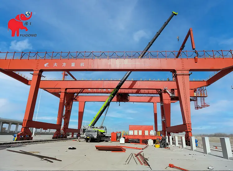 Козловой кран на рельсовом ходу RMG