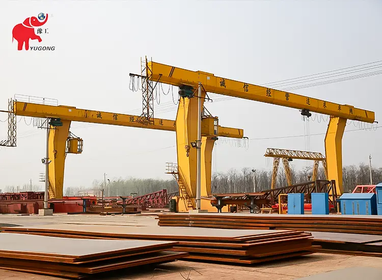 Однобалочный козловой кран типа L