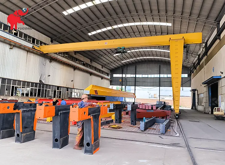 Полукозловой кран типа BMH