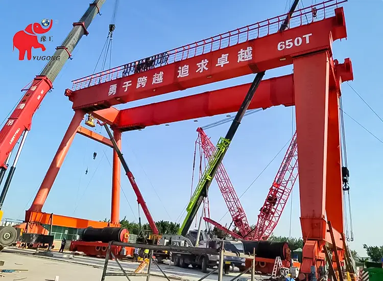 Щитовой козловой кран